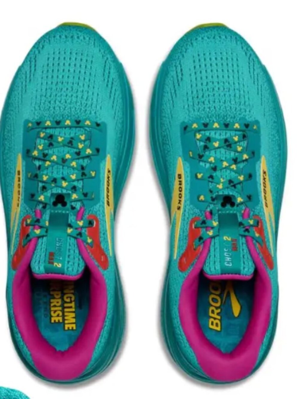 NIB Brooks Ghost Max 2 runDisney Springtime Surprise Women’s 10.5 Running Shoes - Picture 4 of 5